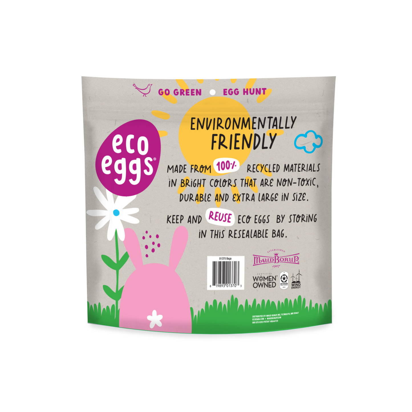 12 - 18ct Bags = 216 eco eggs®