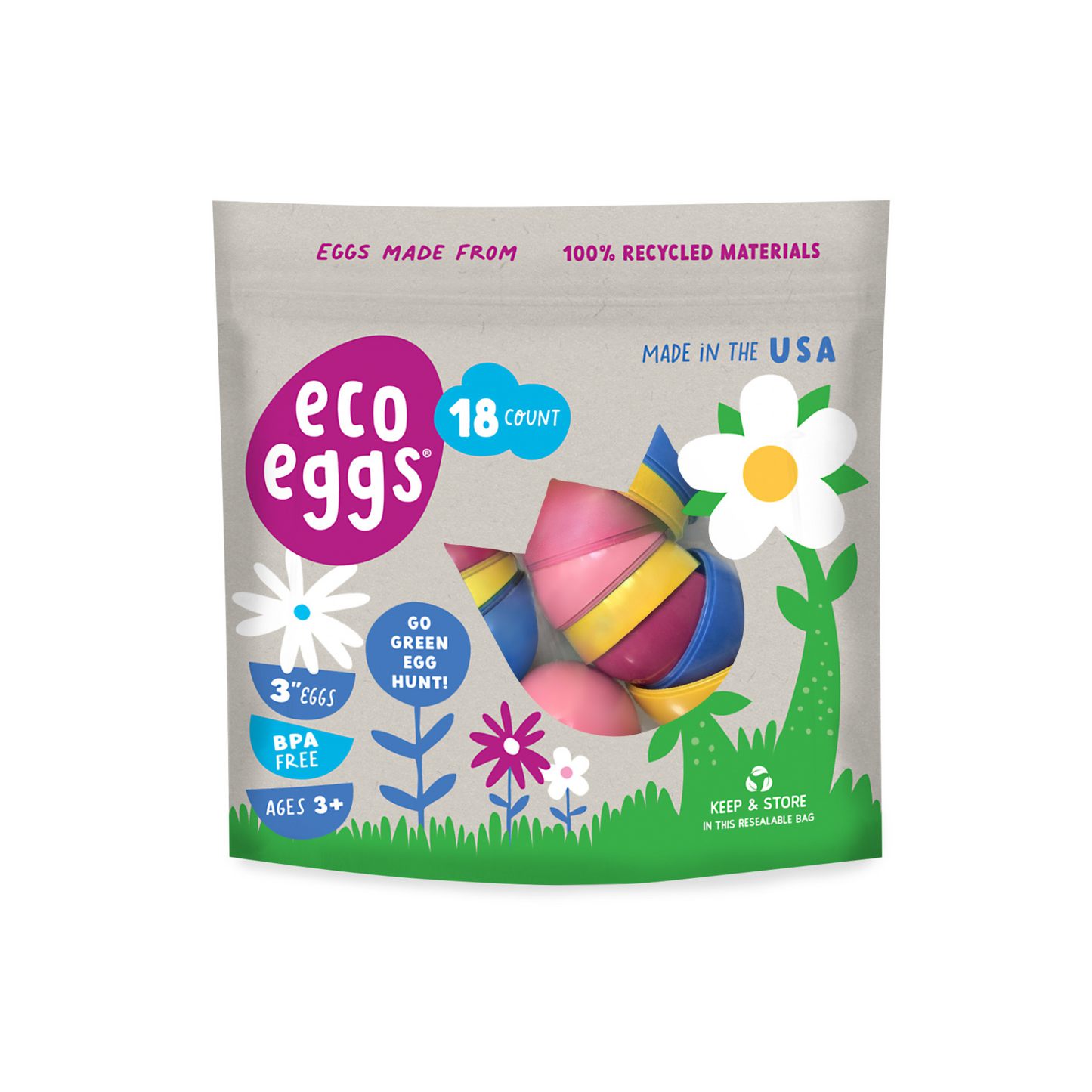 12 - 18ct Bags = 216 eco eggs®